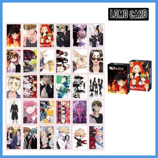 ▨30Pcs/set Anime Tokyo Revengers Photocard Lomo Card Paper Small Cards Album kids gift Sano Manjirou