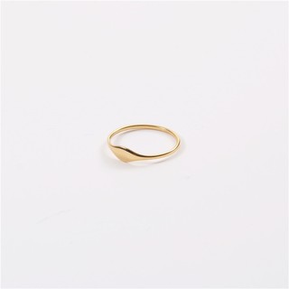 High sense of fine arc surface ring minimalist cold wind ins tide joint index finger ring female fashion personality wild