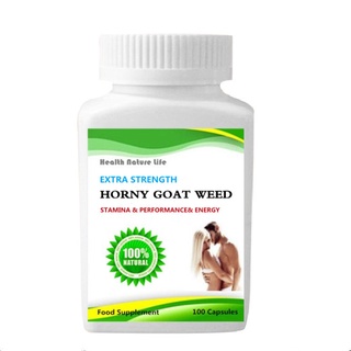 Pure Epimedium Horny Goat Weed Powder , 20% Icariin - Maca, L-arginine,Tongkat Ali - Enhance libido