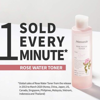 Mamonde Rose Water Toner 150ml/250ml