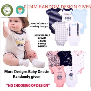 New product☎ Baby Cute Romper Bodysuit Onesie Infant Jumper Baby Clothes (ly Given)