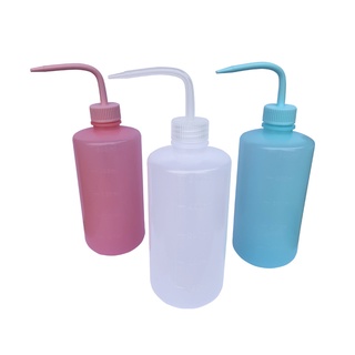 Tattoo Wash Bottle - 2Pcs 250ml Safety Wash Bottle Watering Tools Economy Plastic Squeeze Bottle for