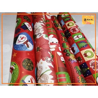 Christmass Wrapper, Assorted Gift Wrapper THIN 25PCS