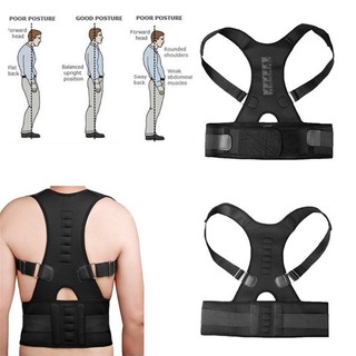 Adjustable Magnetic Brace Posture Corrector Shoulder Support (1)