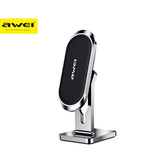 Awei X19 Portable Universal Magnetic Car Mount Holders Metal Mini Stand Car Phone Holder