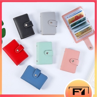 26 card slot women's card wallet anti-theft brush anti-degaussing bank card package creative multi-card card package shielding card cover driver’s license package