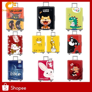 Cute Cartoon Luggage Cover Protector Suitcase Protective Covers for Trolley Case RNae