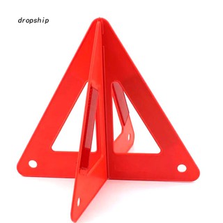DPSP_Car Vehicle Triangle Safety Reflective Foldable Emergency Warning Stop Sign