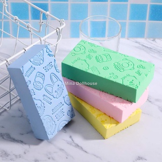 Baby Bath Sponge Loofah Cotton Scrub Body Bath Brushes Cleaning Scrub