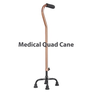 Quad Cane Adult Heavy Duty Tungkod Quadcane Stainless steel Trusty Cane for Elders | Tungkod | Cane