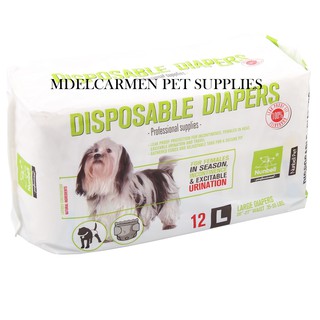 Large Disposable Diaper for Dogs per piece