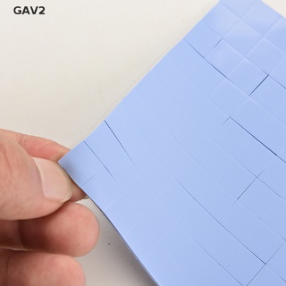 [GAV2MY] 100Pcs 10x10x1mm Silicon Chip Thermal Pad Heatsink Conductive Insulation Paste [MY]