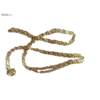 ☬┋☒Cod!chain 18ksaudi pawnable gold paper clip chain