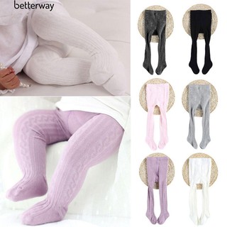 Better Baby Solid Color Soft Spring Tights Pantyhose Warm Stockings