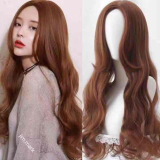 COD Women curly wavy Long Full Wig Heat Resistant Cosplay (1)