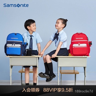 SamsoniteSamsonite Children's Schoolbag Primary School Student One to Six Low Grade Boys and Girls B