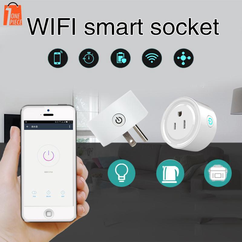 Voice Smart Socket Wi-Fi Switch Mini Timing Echo Smart Plug (1)