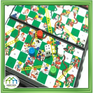 Snake and Ladder Classic Puzzle Board Game Traditional Family Game Snakes and Ladders