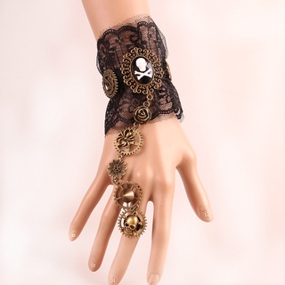 Vintage bracelets for women Fingerless gloves Fashion gloves women Goth clothes women punk gothic