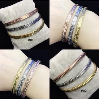 PIA Stainless steel 3in1 set bangles