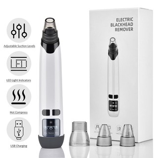 Electric Blackhead Remover Face Pore Cleaner Acne Pimple Removal Vacuum Suction Facial Machine