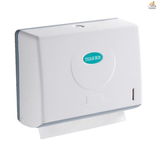 【FIKI】Paper Towel Dispenser Drilling & Nail-Free Paper Towel Holder Dispenser Multifold Toilet Tissue Dispenser for Bathroom Kitchen Hotel Public Toilet
