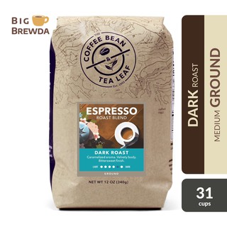 The Coffee Bean & Tea Leaf Espresso Roast Dark Roast Ground Coffee 12oz / 340g