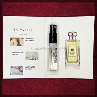 Mini Perfume - Jo Malone English Pear & Freesia, 2010 2ML