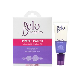 Belo AcnePro Pimple Patch (24s) + AcnePro Pimple Gel 10g (8)