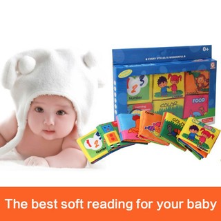 HIIU Cognitive Development Baby Goodnight Books