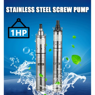 Submersible Pump Screw Pump Water Pump Household 220V 60Hz Deep Well Pump Use for Garden Agricultura