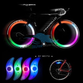 Safety Bright Bike Cycling Car Wheel Tire Tyre LED Spoke Light Lamp