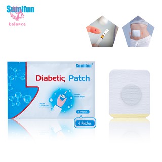 6 Pcs Diabetic Patch Stabilize Blood Sugar Balance Glucose Patch Diabetic (1)