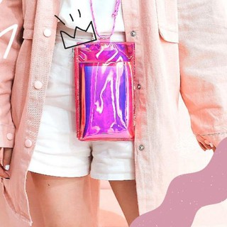 ✩ Jolish Sling Pocket Hologram Phone / Mini Mobile Sling Bag ➩ 8FOg