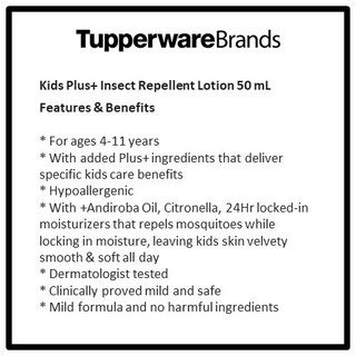 Kids Plus+ Insect Repellent Lotion 50 mL