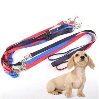 Three Way Dog Leash Adjustable Dog Leashes Pet Supplies