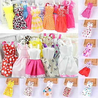 70pcs Barbie Doll Clothes Set Include Dresses Shoes Jewellery Clothes Set Accessories The most popular birthday gift children's Day Gift New Year gift