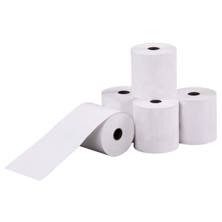 Stock！57x40 50 roll White thermal carbon copies carbonless invoice order slip receipts pos paper