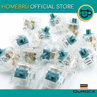 10pcs Durock T1 Clear Tactile 67g Mechanical Keyboard Switches