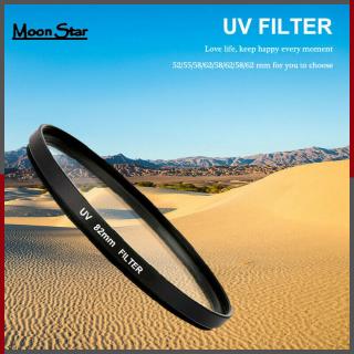 MO UV Slim Lens Filter 55mm 58mm 62mm 67mm 72mm 77mm Filters Protector for Canon Nikon Sony DSLR (2)