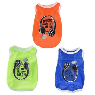 RAN New Spring and Summer Pet Clothes Cat Dog Vest Mesh Breathable Dustproof Clothing Pets Supplies