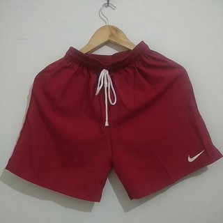 Red Nike taslan waterproof for men taslan short