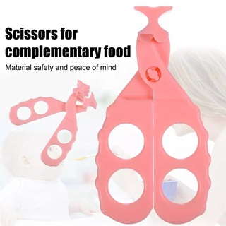 food processors►¤Multifunctional food scissors infant complementary scissors fruit and vegetable fee