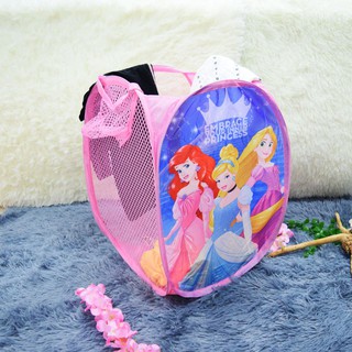 Foldable Pop Up Hamper Laundry Basket Toy Storage - Disney Princess PANALO