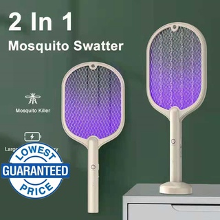 mosquito killer lamp mosquito killer Two in one rechargeable Electric mosquito swatter Suit