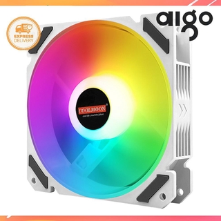 AI 120mm PWM ARGB PC Case Fan 4 Pin Addressable RGB Cooling Fan for CPU Cooler