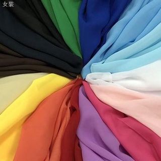 Chiffon Plain Fabric 60” (PART 1 of 3)-for gowns, costumes, backdrop and many more