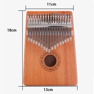 Kalimba Thumb Piano 17-tone Finger Piano Instrument 17 Key Elk Thumb Piano Mbira Mini Keyboard (5)