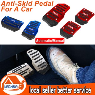 【In Stock】Universal Car Anti-slip Pedal Non-Slip Automatic Gas Brake Foot Pedal Pad Cover Manual