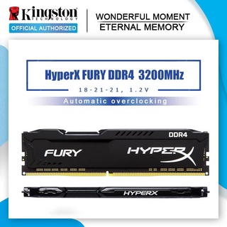 Kingston HyperX FURY DDR4 2666MHz 8GB 2400MHz 16GB 3200MHz Desktop RAM Memory DIMM 288-pin Desktop I